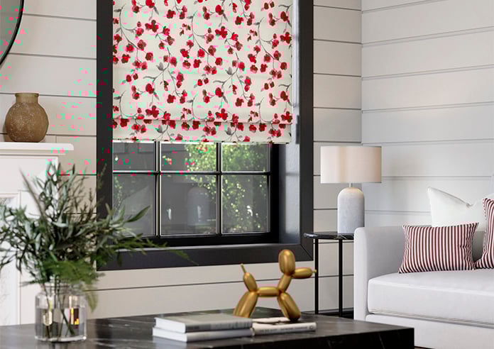 Como, Cherry - Roman Blind - Image 5